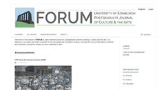 Desktop Screenshot of forumjournal.org